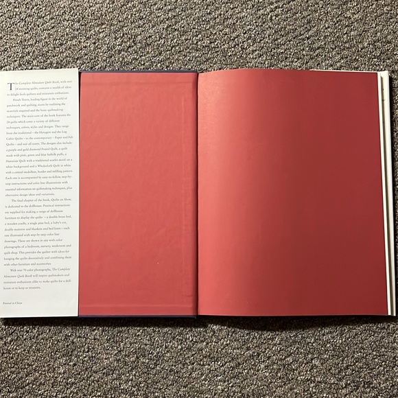 The Complete Miniature Quilt Book 1998 Dinah Travis New old Stock Crafters - Picture 4 of 16